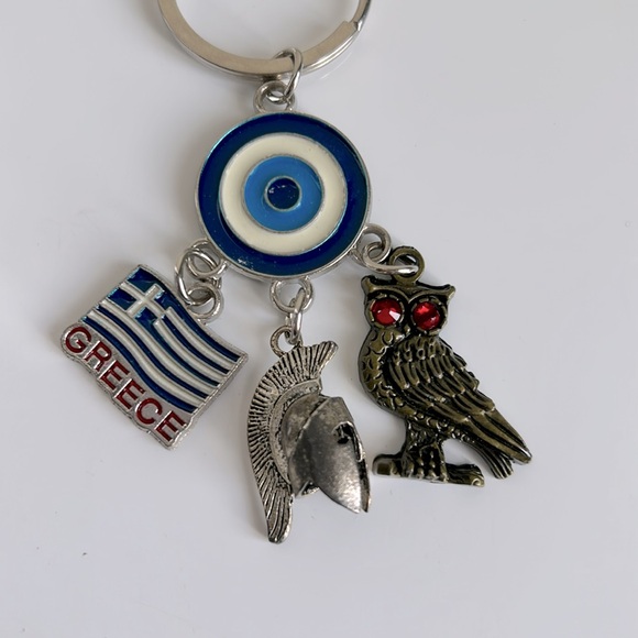 FREE (with buy) Greece Charm Keychain 🇬🇷💙 - Picture 3 of 3